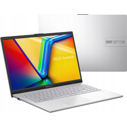 Laptop ASUS Vivobook Go 14 E1504FA-BQ203W Ryzen 5 7520U 15.6  FHD LED Backlit  IPS-level 60Hz 250nits AG 8GB LPDDR5 SSD512 AMD Radeon Graphics WLAN+BT Cam 42WHrs Win11 Cool Silver'