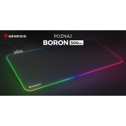 Podkładka pod mysz - Genesis Boron 500 XXL RGB'