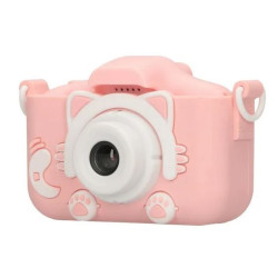 Aparat fotograficzny - Extralink kids camera h27 dual pink'