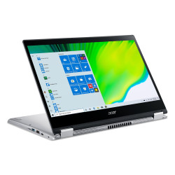 Laptop Acer TravelMate Spin 3 SP314-54N i5-1035G4 14 FHD Touch 8GB LPDDR4 SSD1TB  Iris Xe Graphics Win10 Silver'