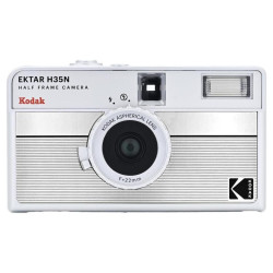 Aparat fotograficzny - Kodak EKTAR H35N Camera Striped Silver'