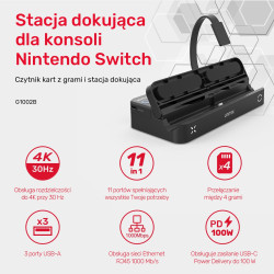 Unitek Stacja dokująca do Nintendo Switch 100W 4K'