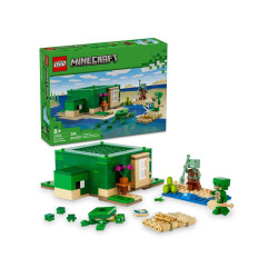 LEGO Minecraft 21254 Domek na plaży żółwi'