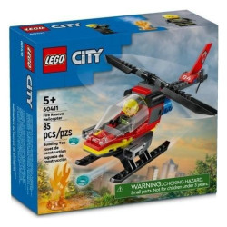 LEGO CITY 60411 Strażacki Helikopter Ratunkowy'