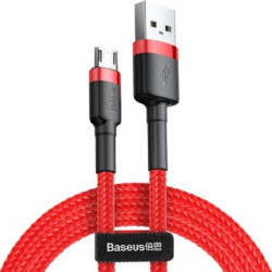 Baseus Cafule USB do microUSB 2.4A 1m (czerwony)'