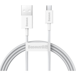 Baseus Superior Series USB do micro USB, 2A, 1m (biały)'