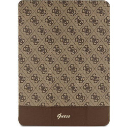 Guess 4G Stripe Allover iPad Pro 12.9'' (2022-2020) (Brązowy)'