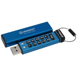 Kingston IronKey Keypad 200 256GB USB 3.0 AES Encrypted'