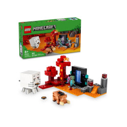 LEGO Minecraft 21255 Zasadzka W Portalu Do Netheru'