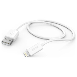 Hama USB-A - Lightning, 1,5m biały'
