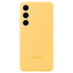 Samsung Silicone Case do S24 Plus yellow'