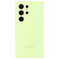Samsung Silicone Case do S24 Ultra light green'