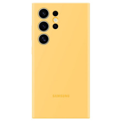 Samsung Silicone Case do S24 Ultra yellow'