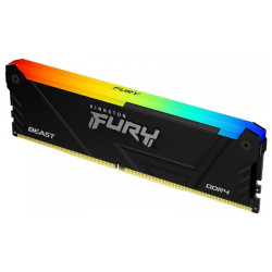 Pamięć - Kingston FURY Beast RGB 16GB [1x16GB 3200MHz DDR4 CL16 DIMM]'