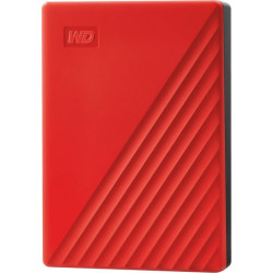 Dysk twardy WD My Passport 4TB czerwony (WDBPKJ0040BRD-WESN)'