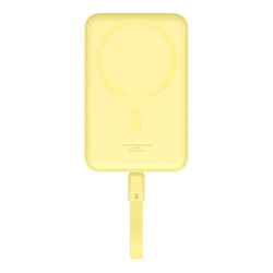 Baseus Magnetic Mini 10000mAh 20W MagSafe (żółty)'