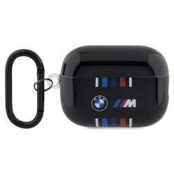 BMW Multiple Colored Lines - Etui AirPods Pro 2 (Czarny)'