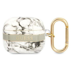 Guess Marble Strap -Etui Airpods 3 (Grey)'