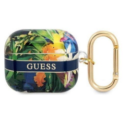 Guess Flower Strap - Etui Airpods 3 (Blue)'