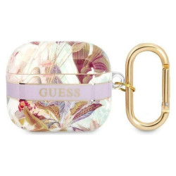 Guess Flower Strap - Etui Airpods 3 (Purple)'