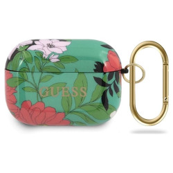 Guess Flower Collection N1 - Etui Airpods Pro (Green)'