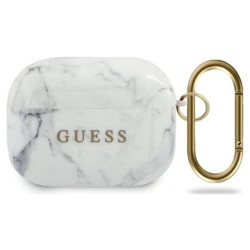 Guess Marble - Etui Airpods Pro (biały)'