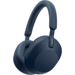 Słuchawki Sony WH-1000XM5 nauszne bluetooth niebieskie'