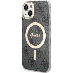 Guess 4G MagSafe - Etui iPhone 14 (szary)'