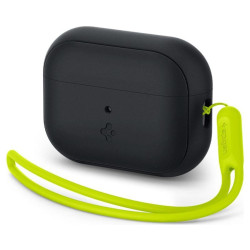 Spigen Silicone Fit Strap Apple Airpods Pro 1 / 2 Black/Phantom Green'