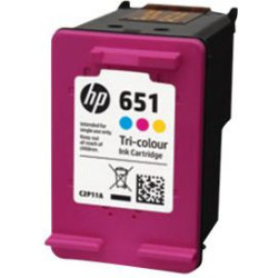 Tusz HP kolor HP 651  HP651=C2P11AE  300 str.'