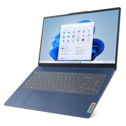 Laptop Lenovo Ideapad Slim 3-15 - Ryzen 5 7530U | 15,6''-FHD | 16GB | 512GB | GP36 Onsite | Win11Home | Niebieski'
