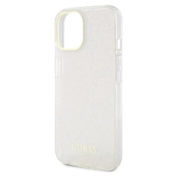 Guess IML Faceted Mirror Disco Iridescent do iPhone 15 (różowy)'