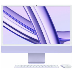 Apple iMac - M3 (8/10) | 24'' | 8GB | 256GB | Fioletowy'