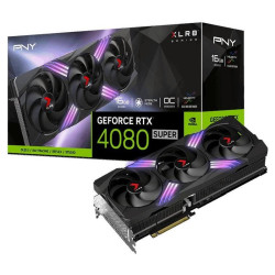 Karta graficzna - PNY GeForce RTX 4080 SUPER XLR8 Gaming VERTO™ EPIC-X RGB™ Triple Fan OC 16GB GDDR6X DLSS 3'