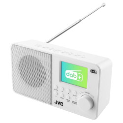 Radio JVC DAB RA-E611W-DAB white'