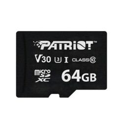 Patriot VX Series 64GB MicroSDXC V30 Class 10 UHS-I U3 4K UHD Memory Card PSF64GVX31MCX'