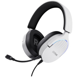 Słuchawki - Trust GXT490W Fayzo 7.1 USB Headset Białe'