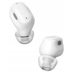 Słuchawki - Baseus Encok WM01 Plus Białe'