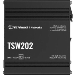 Teltonika TSW202 Switch 8x RJ45 1Gb  2x SFP L2 POE+'