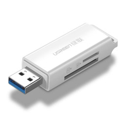 UGREEN CM104 SD/microSD USB 3.0 (biały)'