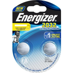 Energizer Ultimate Lithium Cr2032 2 Pack'
