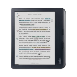 Ebook Kobo Libra Colour 7  E-Ink Kaleido 3 32GB WI-FI Black'