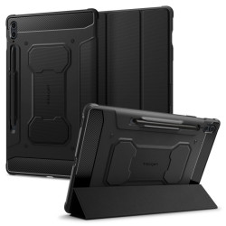 Spigen Rugged Armor Pro Galaxy Tab S9 Fe+ Plus 12.4 X610 / X616B Black'