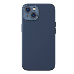 Baseus Liquid Silica zestaw ochronny etui i szkło hartowane do iPhone 14 Plus niebieski'