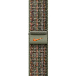 Apple Watch Pasek 41mm Sequoia/Orange Nike Sport Loop'