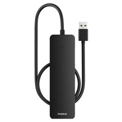 Baseus UltraJoy Series Lite 15cm (USB do 4xUSB3.0) (czarny)'