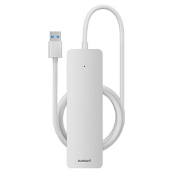 Baseus UltraJoy Series Lite 4-Port 1.5m (USB do 4xUSB3.0) (biały)'
