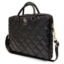 Guess Quilted 4G Computer Bag 15'' - 16'' (czarny)'