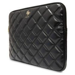 Guess Quilted 4G Sleeve 15'' - 16'' (czarny)'