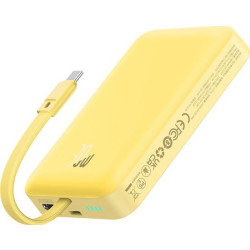 Baseus Magnetic Mini MagSafe 10000mAh 30W żółty'